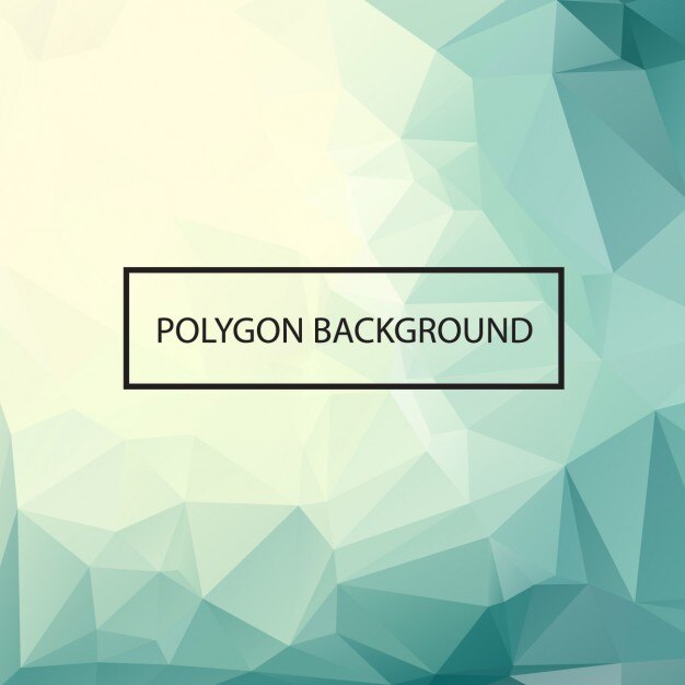 Diseño de fondo colorido poligonal