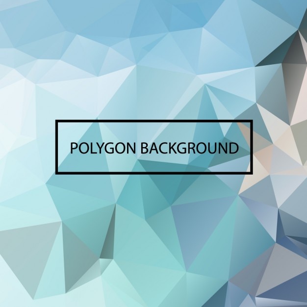 Diseño de fondo colorido poligonal