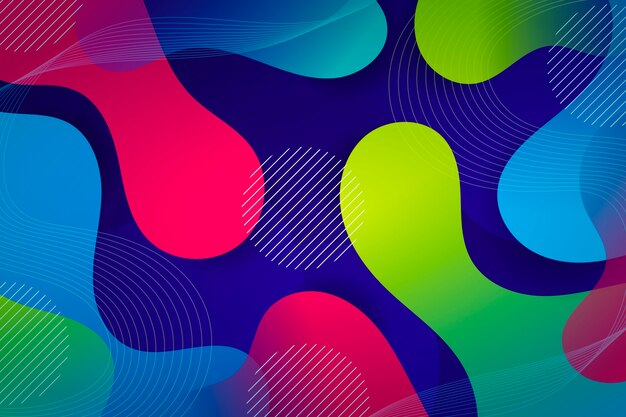 Diseño de fondo colorido
