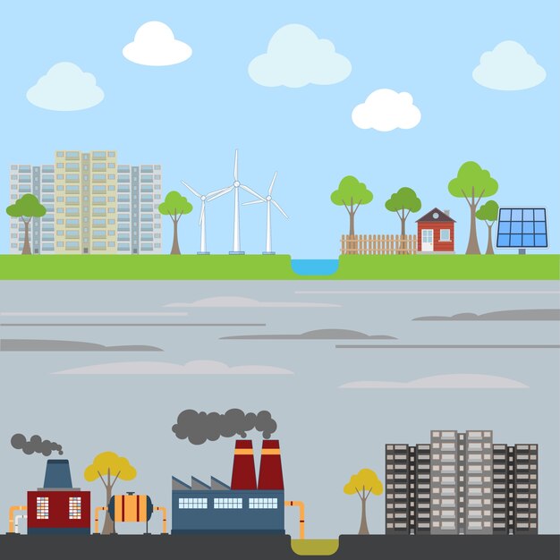 Diseño de fondo de contaminación
