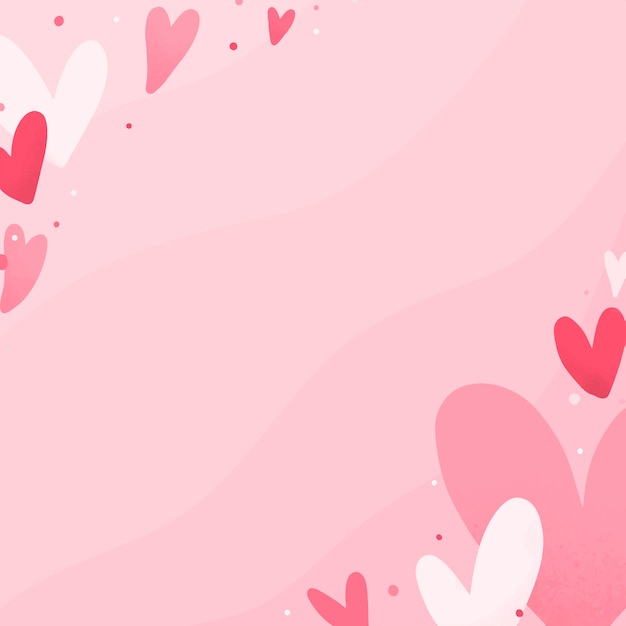Diseño de fondo del corazón