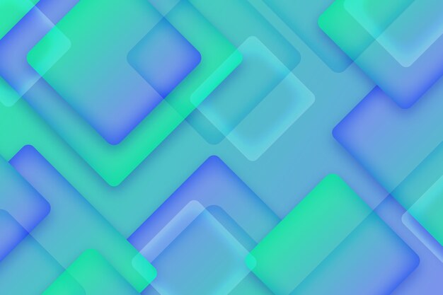 Diseño de fondo de cuadrados superpuestos
