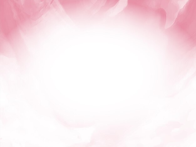 Diseño de fondo decorativo abstracto acuarela rosa suave