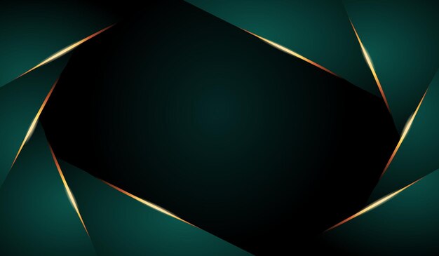 Diseño de fondo degradado verde abstracto moderno
