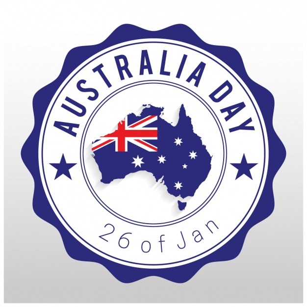 Vector gratuito diseño de fondo del día de australia