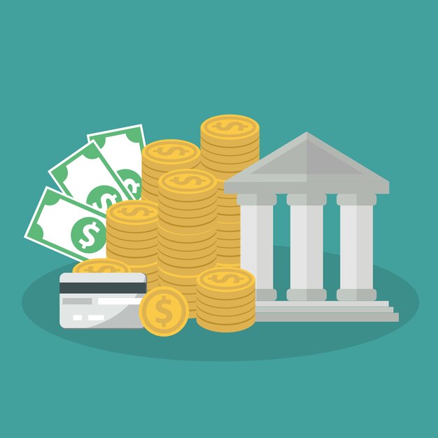Diseño de fondo de dinero
