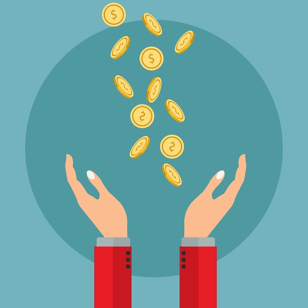 Diseño de fondo de dinero