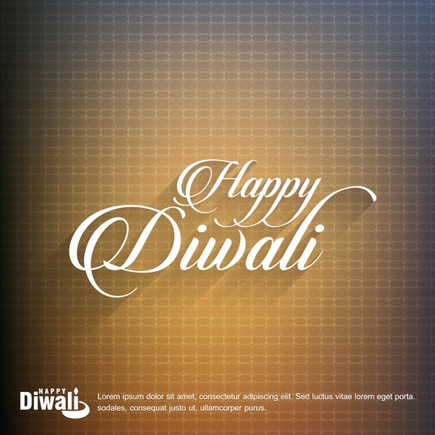 Vector gratuito diseño de fondo de diwali