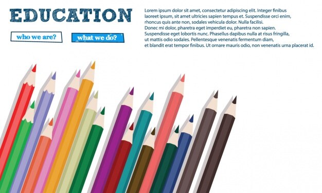Diseño de fondo de educación