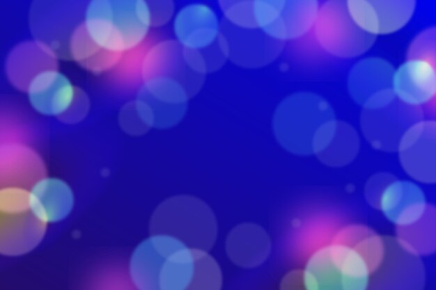 Diseño de fondo efecto bokeh