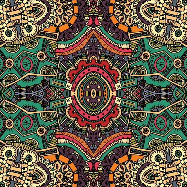 Diseño de fondo de estilo boho
