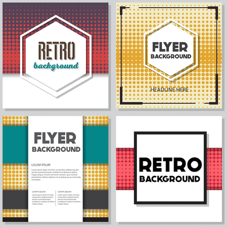 Vector gratuito diseño de fondo de estilo vintage antiguo
