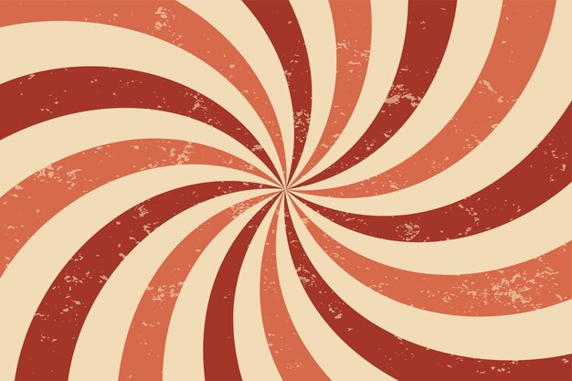 diseño de fondo de estilo vintage con patrón de línea de remolino