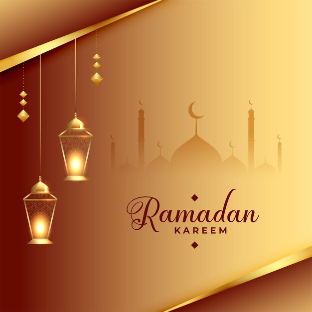 Diseño de fondo del festival ramadan kareem y eid mubarak