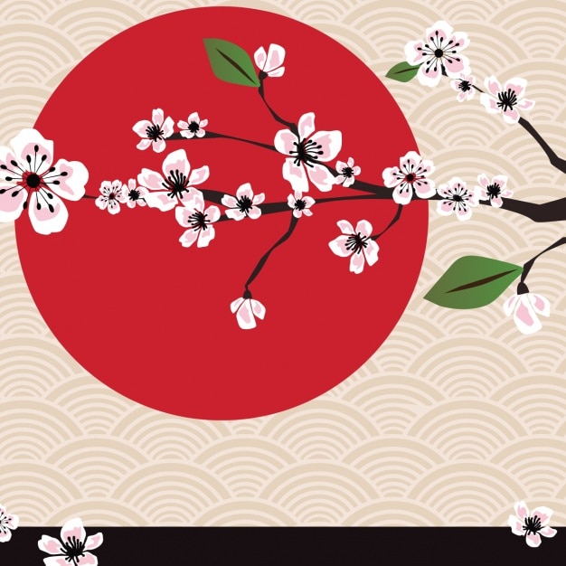 Diseño de fondo floral