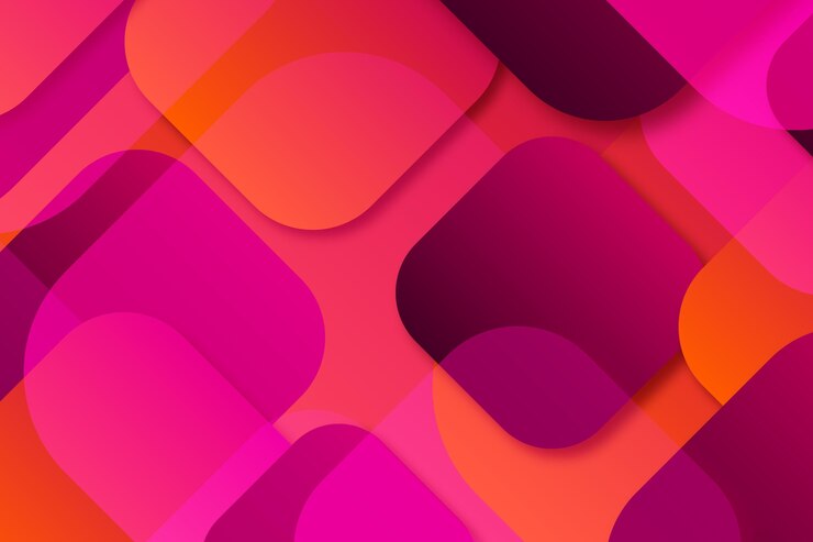 Diseño de fondo de formas superpuestas