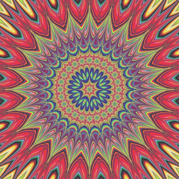 Vector gratuito diseño de fondo fractal de colores