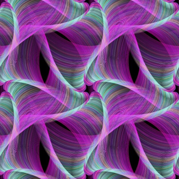Diseño de fondo fractal de colores