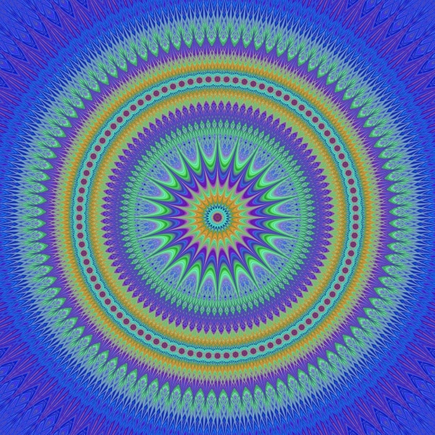 Vector gratuito diseño de fondo fractal colorido