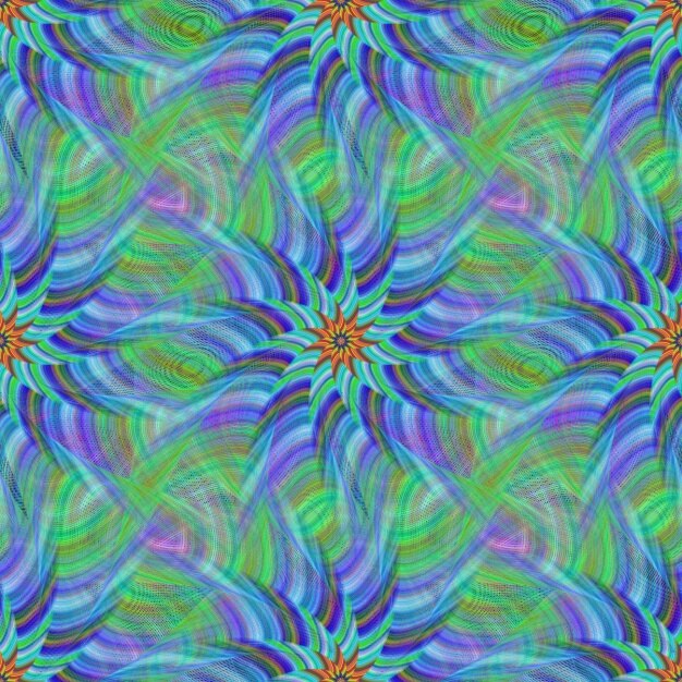 Diseño de fondo fractal colorido