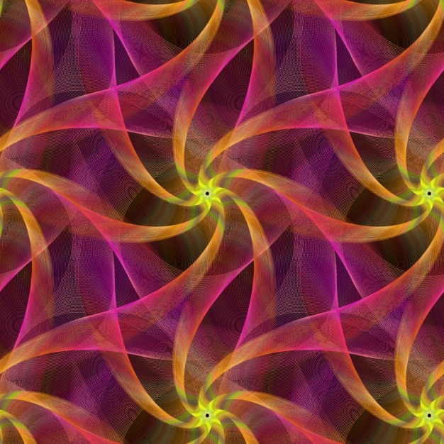 Vector gratuito diseño de fondo fractal colorido