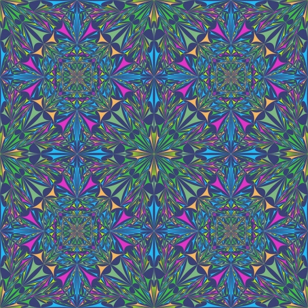 Diseño de fondo fractal colorido