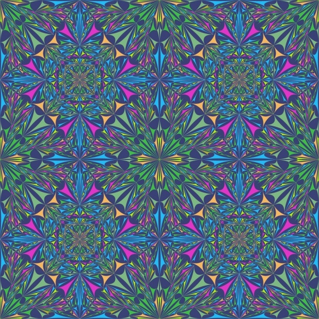 Diseño de fondo fractal colorido