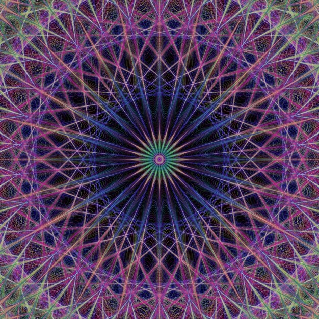 Diseño de fondo fractal