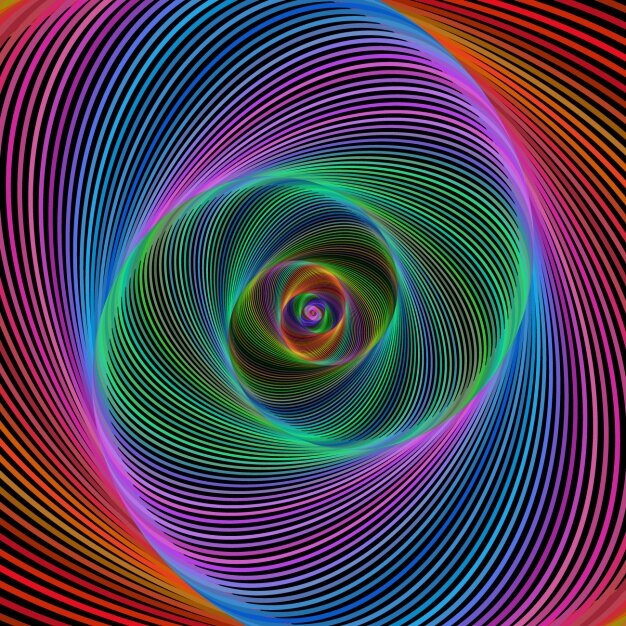 Diseño de fondo fractal
