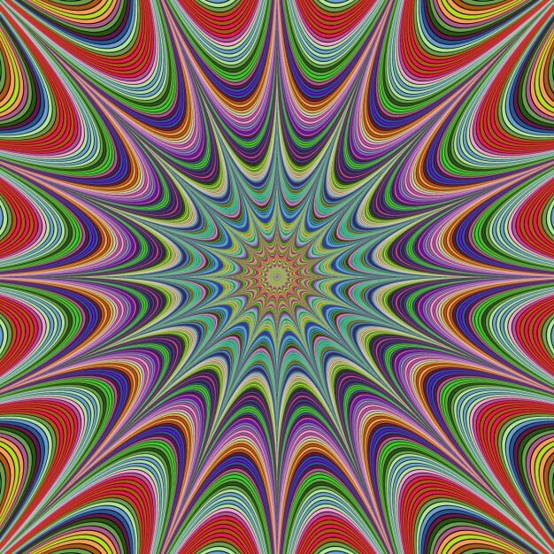 Diseño de fondo fractal