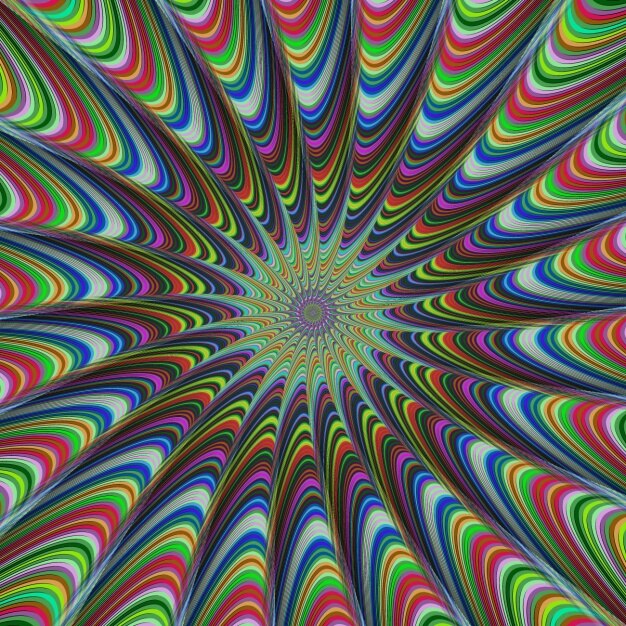 Diseño de fondo fractal