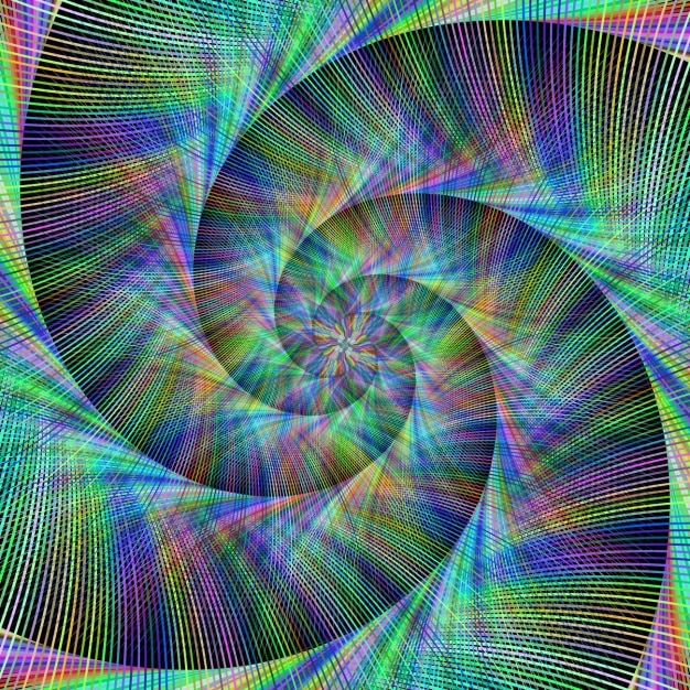 Diseño de fondo fractal
