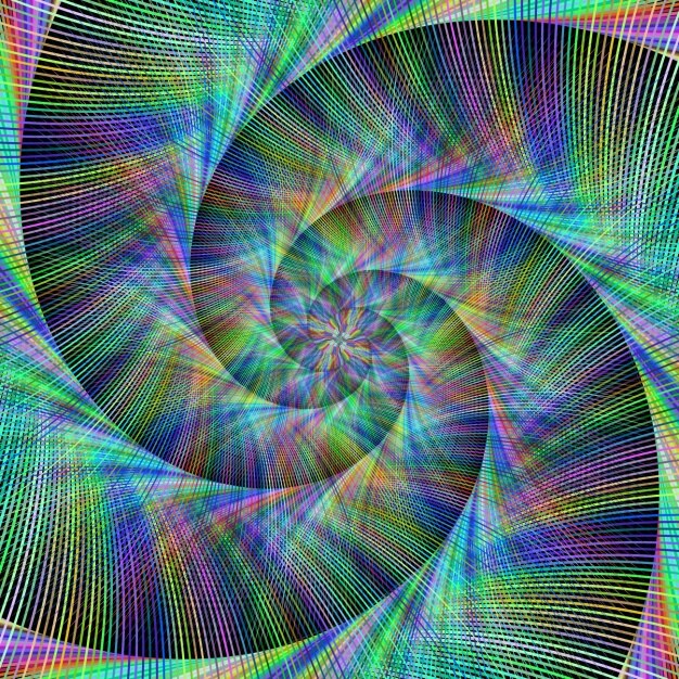Diseño de fondo fractal