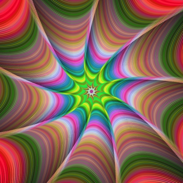 Diseño de fondo fractal