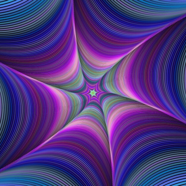 Diseño de fondo fractal