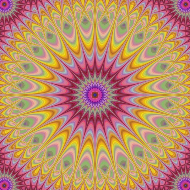 Diseño de fondo fractal