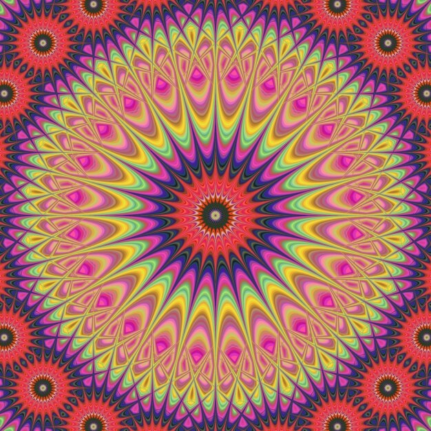 Diseño de fondo fractal