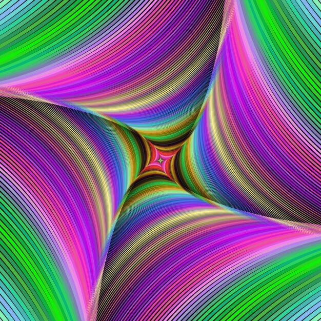 Diseño de fondo fractal