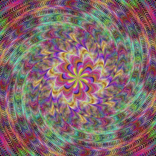 Diseño de fondo fractal