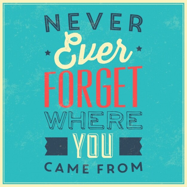 Diseño de fondo con frase