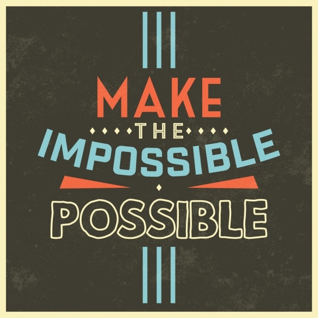 Vector gratuito diseño de fondo con una frase