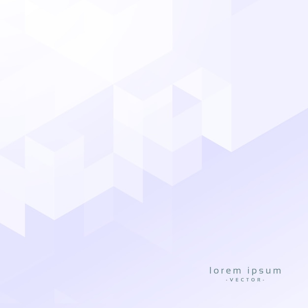 diseño de fondo geométrico blanco mínimo