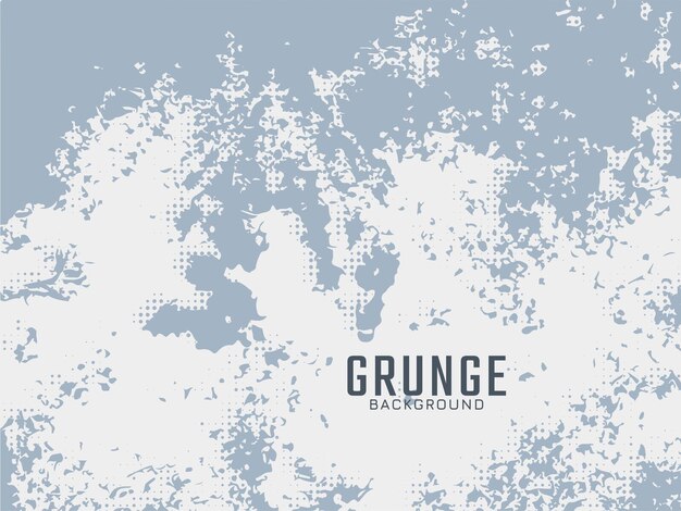 Diseño de fondo grunge azul suave y decorativo abstracto