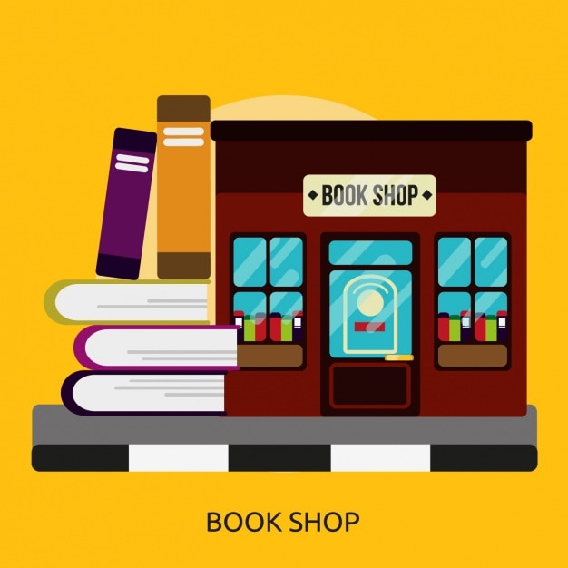 Diseño de fondo de librería