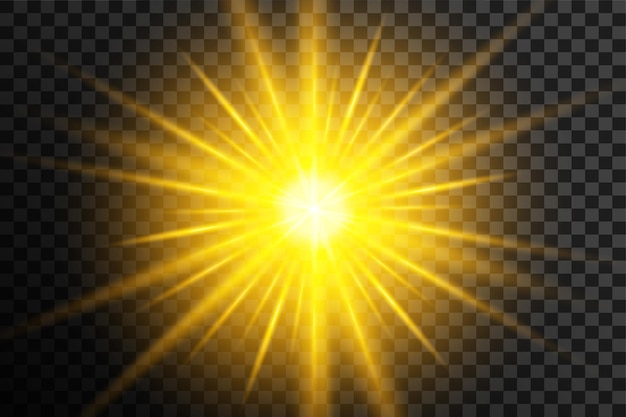 diseño de fondo de llamaradas luminosas aisladas y brillantes