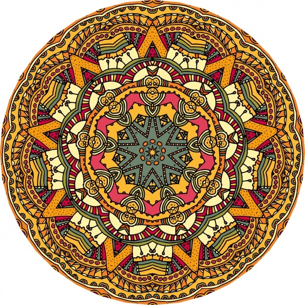 Diseño de fondo de mandala