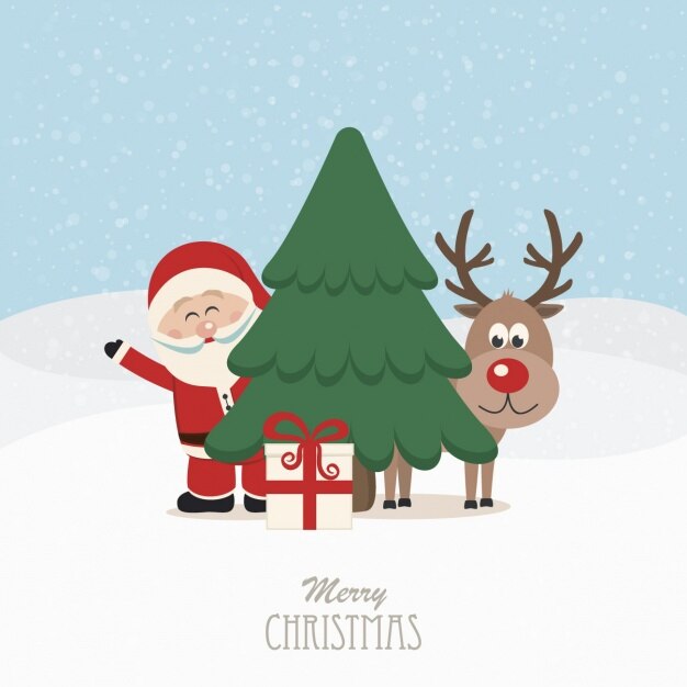 Diseño de fondo de navidad