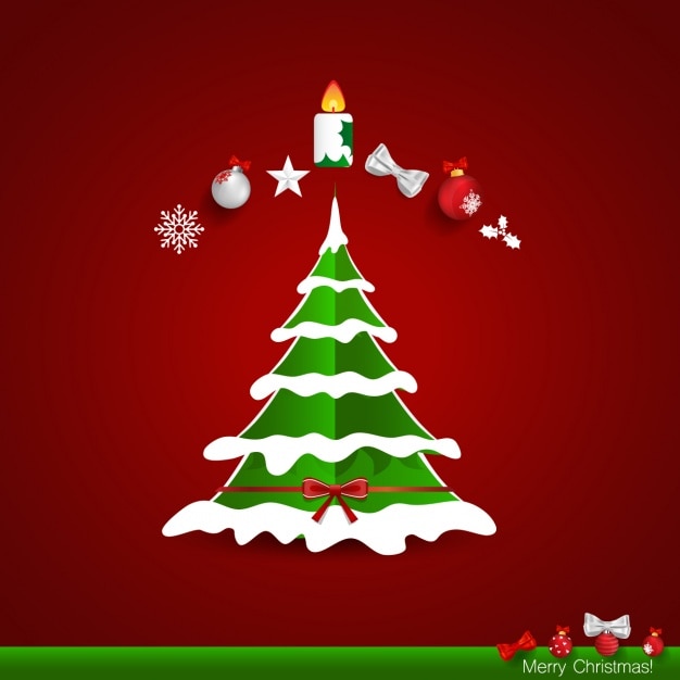 Vector gratuito diseño de fondo de navidad