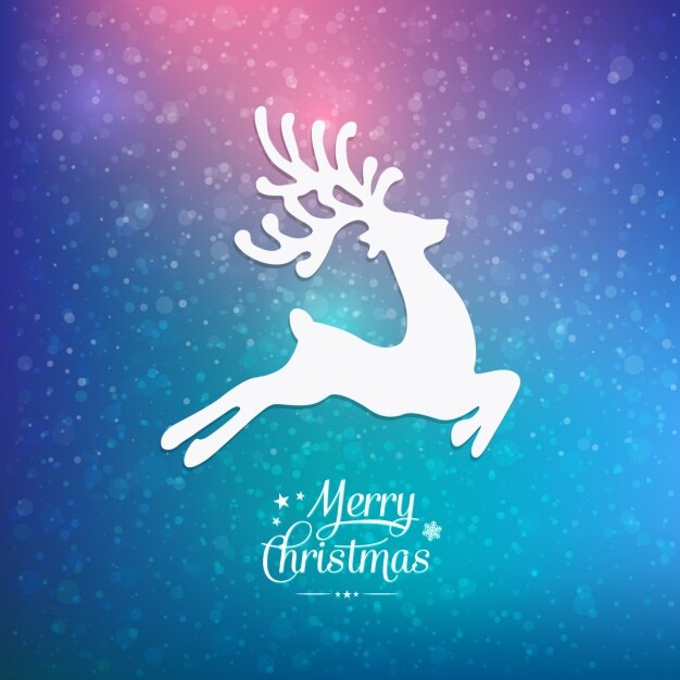 Vector gratuito diseño de fondo navideño