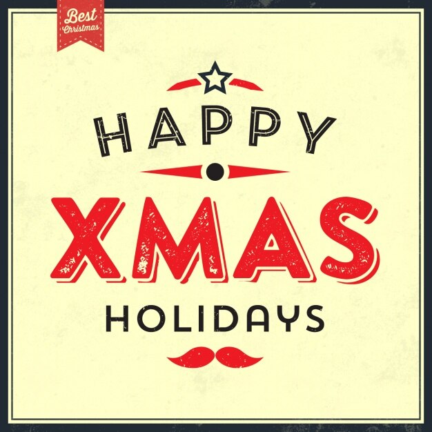 Vector gratuito diseño de fondo navideño